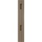 Ekena Millwork 1 3/4"W x 12"D x 12"H Extra Large Olympic Wood Bracket, Walnut BKTW01X12X12OLWA - alternate 3
